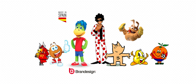 Las mascotas de marcas made in spain hechas en España branding design