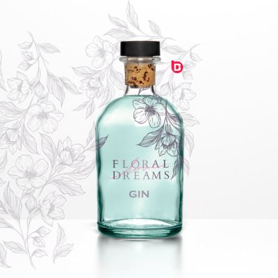 Diseño de etiqueta para botella de producto label