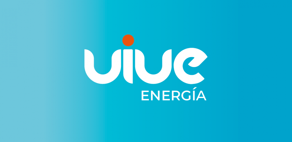 Diseño del logotipo de Vive energía eléctrica agencia de branding e identidad de marca