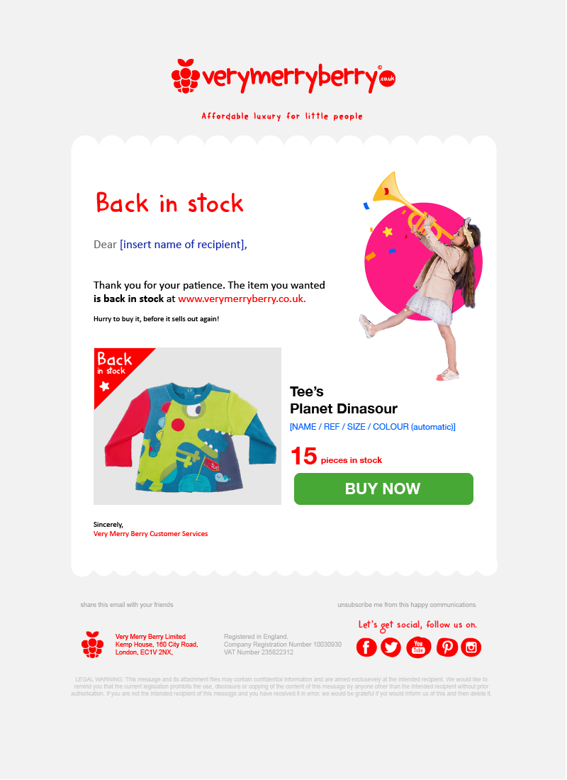 email marketing inspiración ideas para campañas de newsletters ecommerce tiendas online VMB