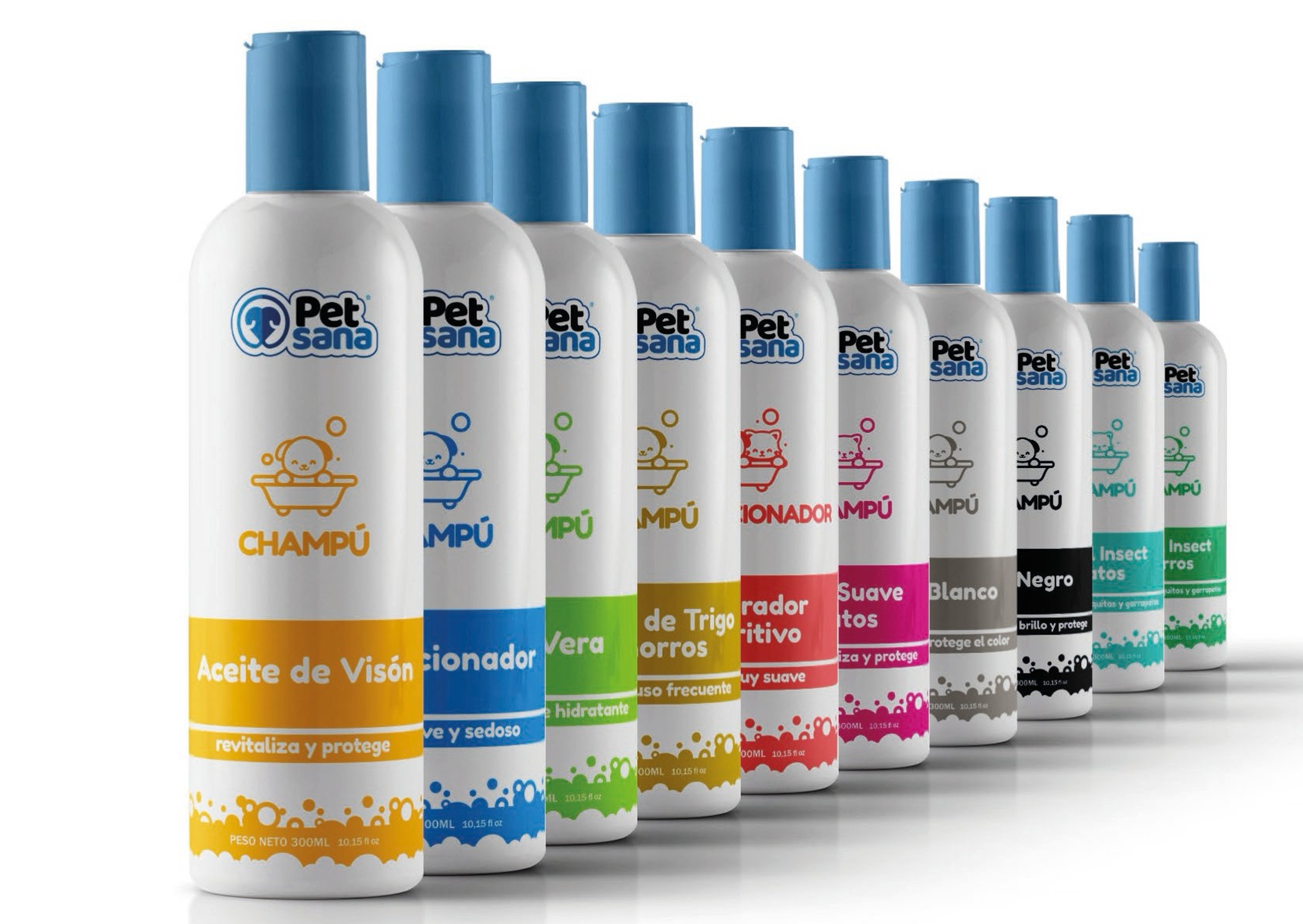diseño de la linea de champú para pestaña