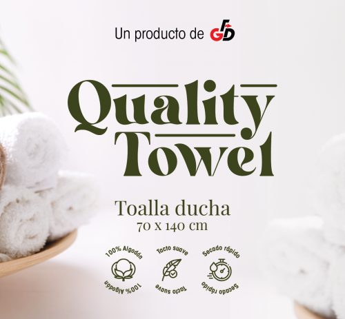 portafolio de diseño grafico en etiquetas de toallas de lujo