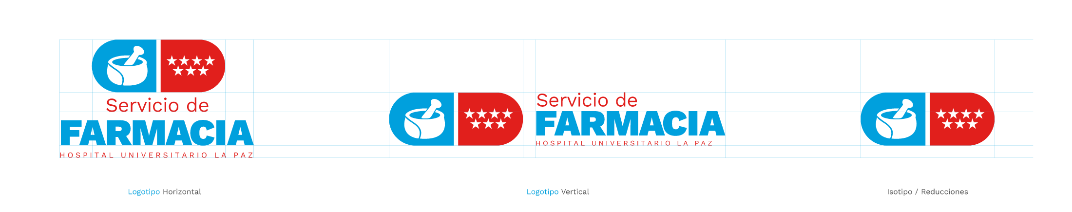 diseño de logotipos responsive sector pharma