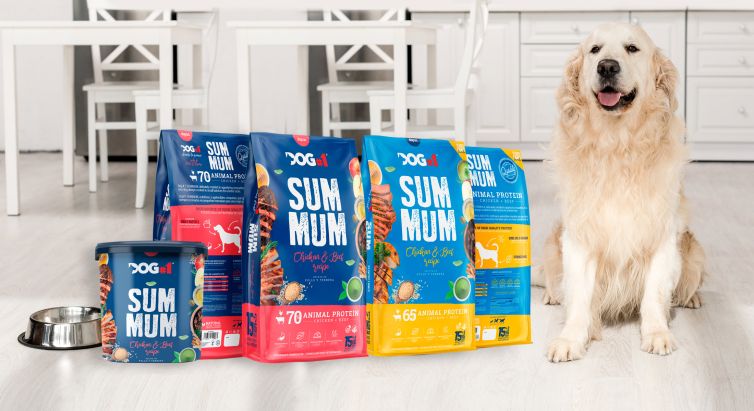 Diseñando la nueva marca de pienso para perros Summum Pet Food