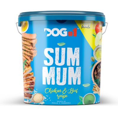 diseño de empaque packaging marca Dog Summum pienso mascotas