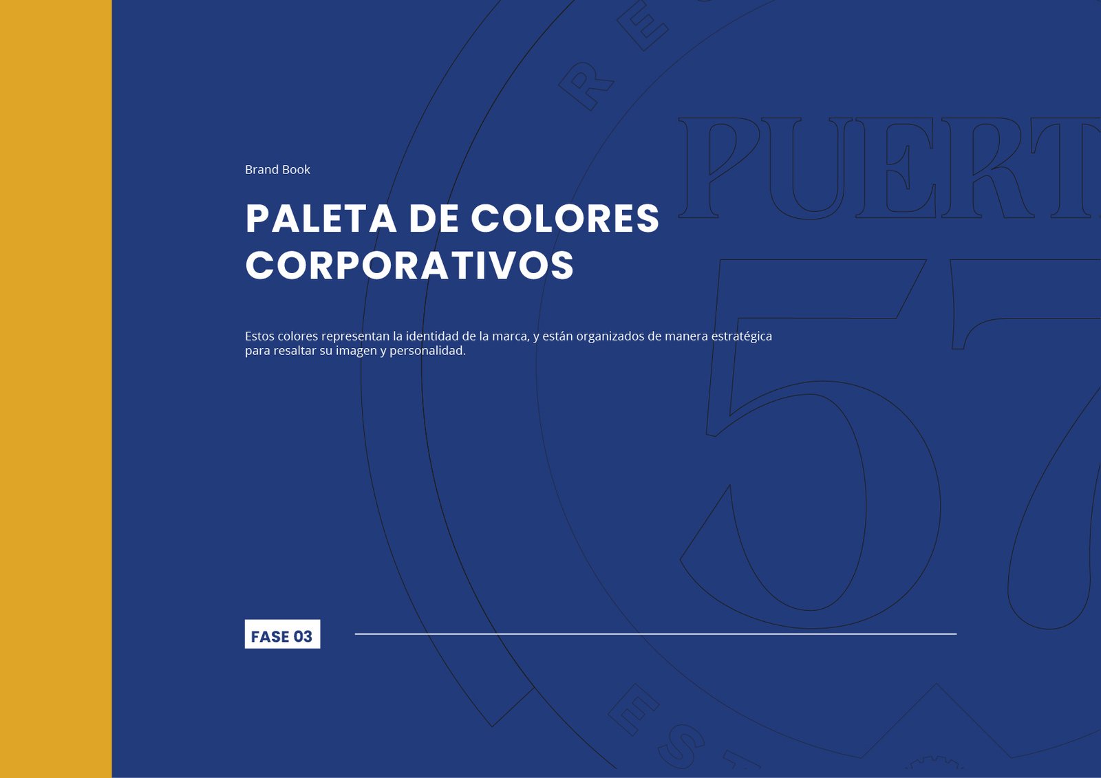 paleta de colores corporativos del branding