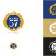 aplicativos del logotipo en diferentes fondos