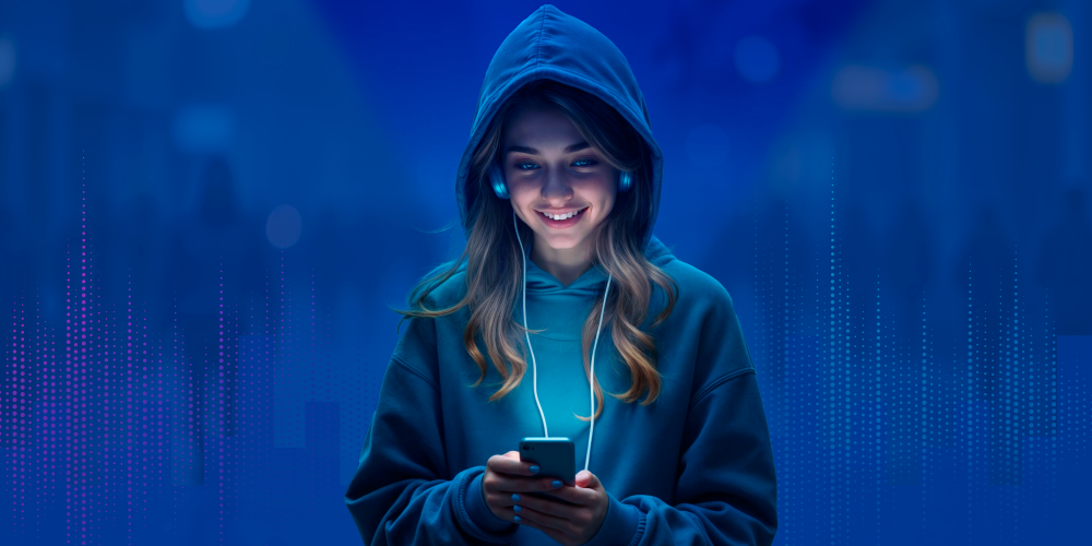 Diseño gráfico de plantillas editables personalizadas para Musica Global con ritmo propio