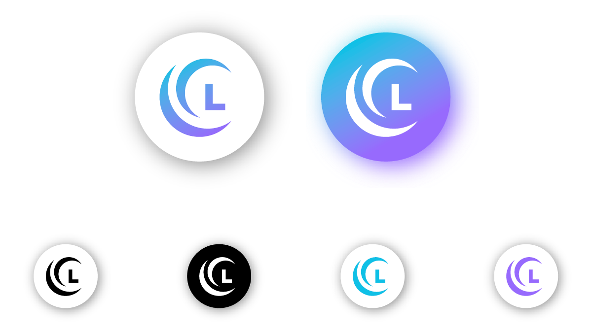 construcción del logotipo responsive construcción del isótopo para usar como version reducida favicon app