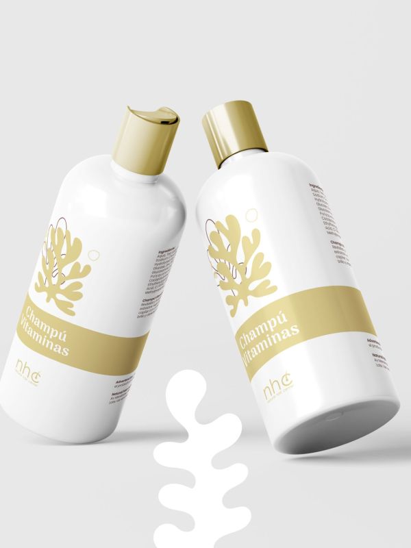 diseño de etiquetas hair care