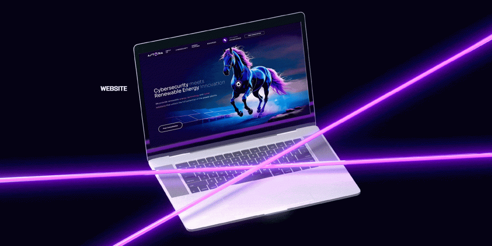 Rebranding y Web para Astoria Cyber: Deep Tech en Ciberseguridad Energética