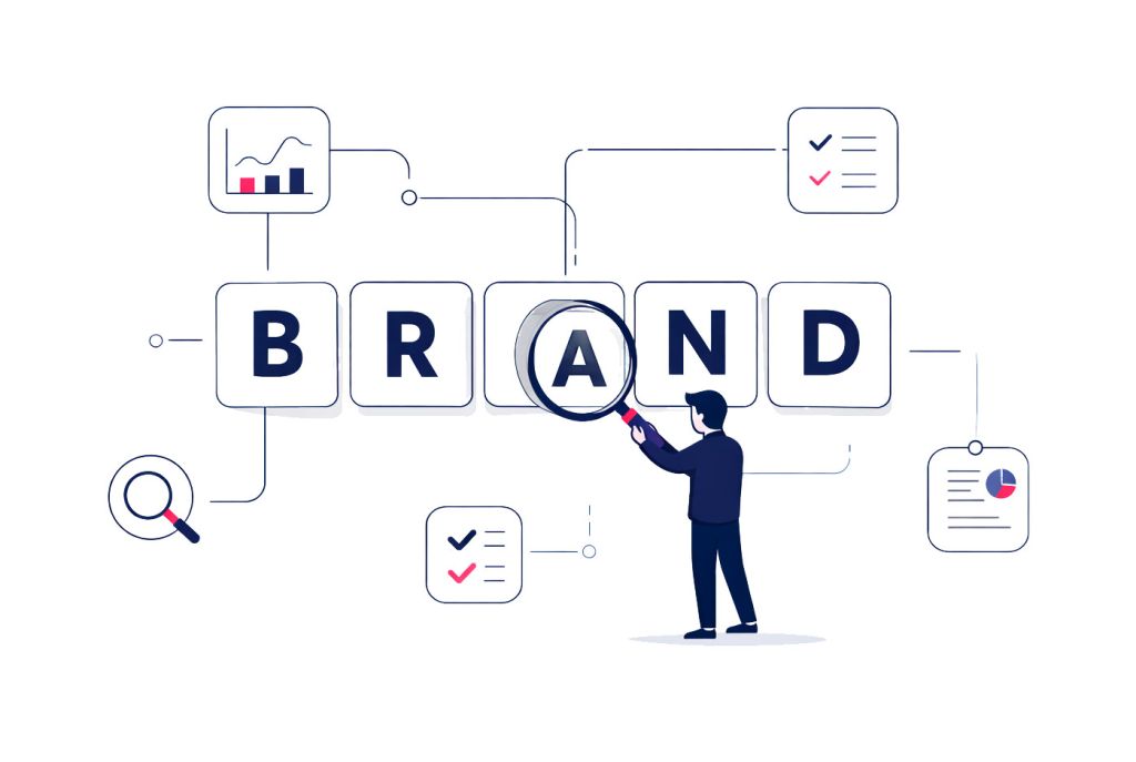 Servicio de auditoría de marca para analizar la identidad, posicionamiento y coherencia de tu empresa en el mercado.