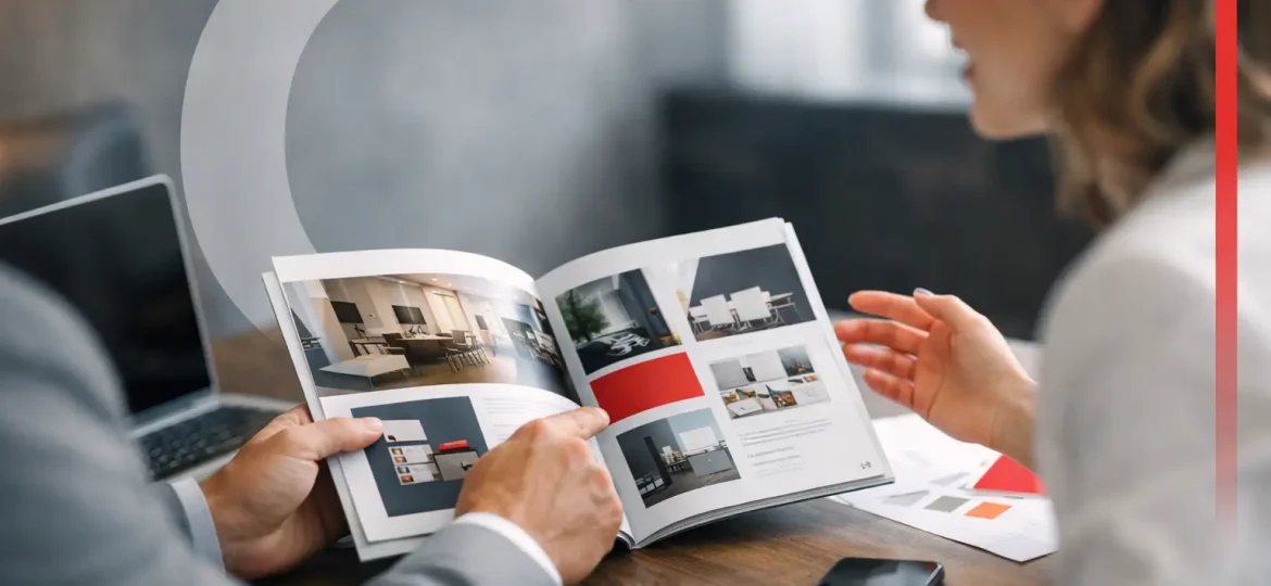 Diseño de catálogo corporativo que vende