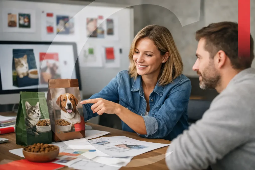 Cómo diseñar packaging para pet food con confianza