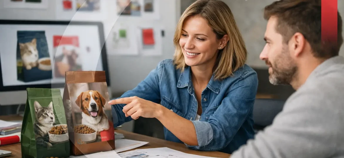 Cómo diseñar packaging para pet food con confianza