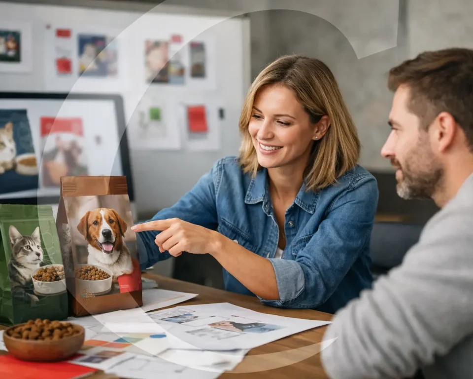 Cómo diseñar packaging para pet food con confianza