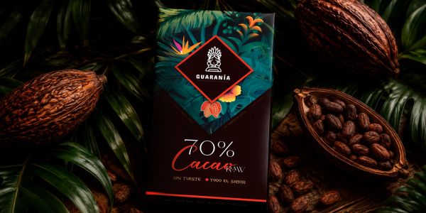 Diseño de packaging para chocolate Bean to Bar | Caso Guaranía