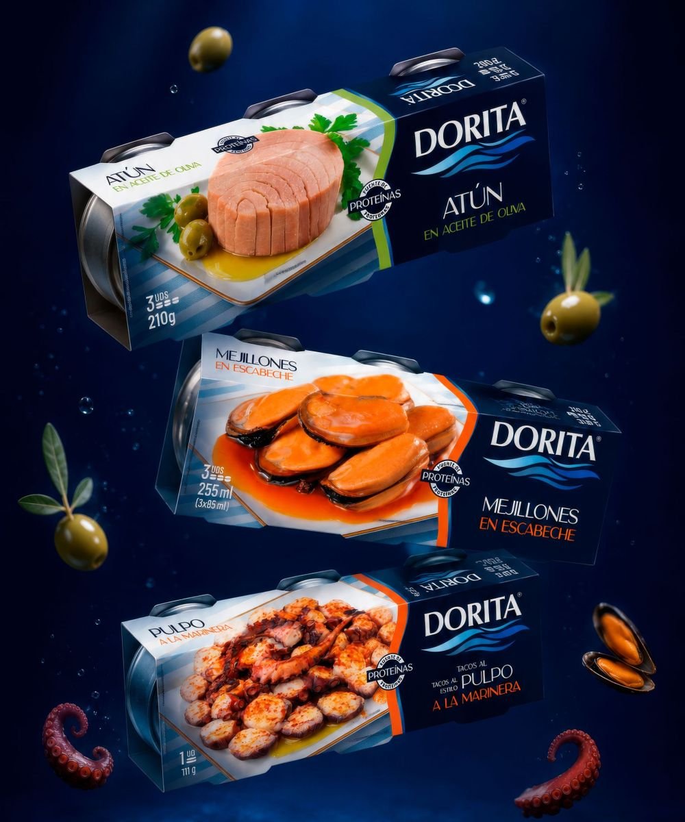 Diseño de packaging de alimentacion para la linea Dorita