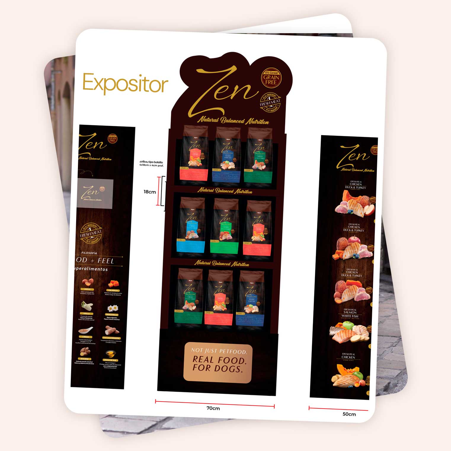 Diseño de expositores de productos PLV