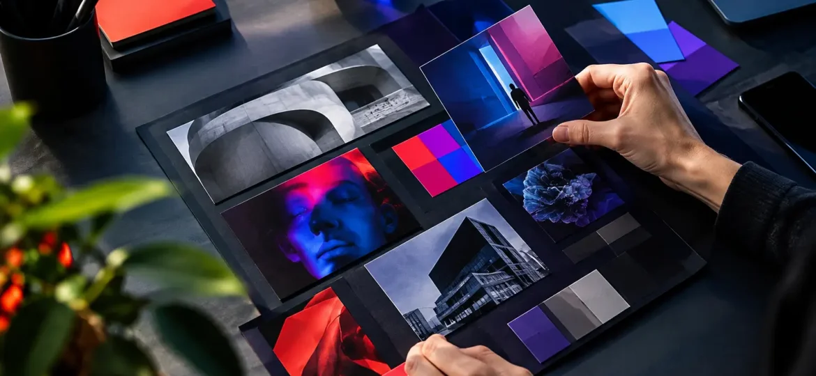 Qué es un moodboard y cómo se usa en branding
