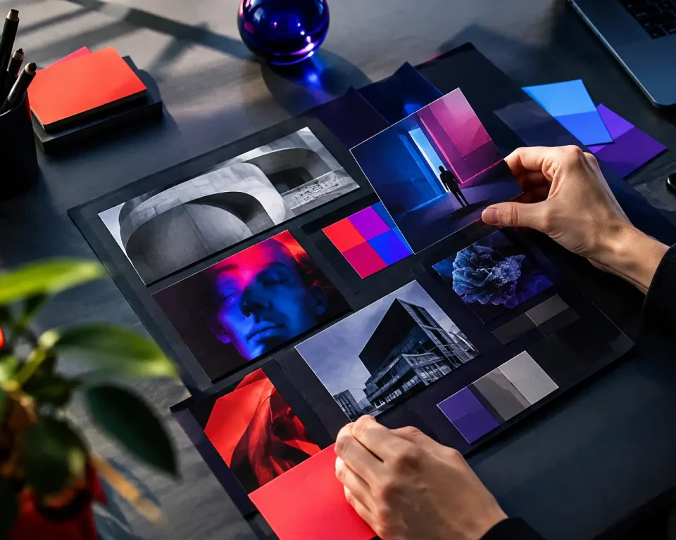 Qué es un moodboard y cómo se usa en branding