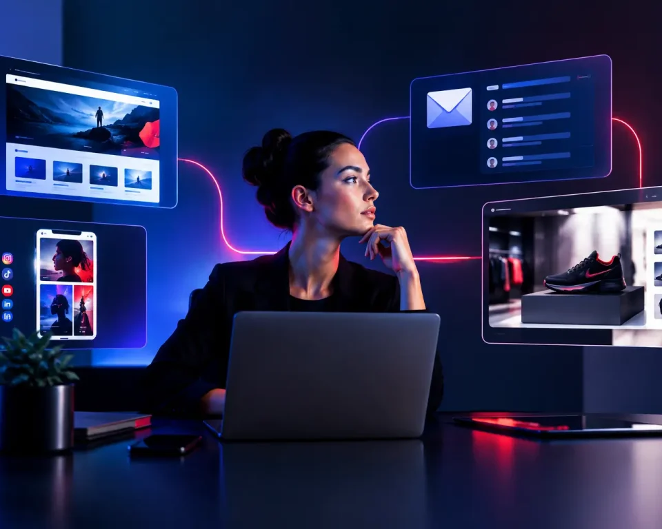 Cómo trabaja una agencia creativa multicanal: web, redes, email y campañas de retail